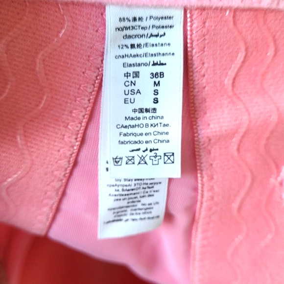 ✨️Any 3 for $15✨️ SHEIN Small Festival Pink Rhinestone Bustier Top - Picture 6 of 13